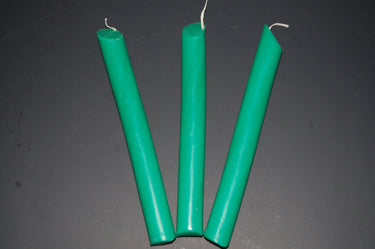 Teal UV Blacklight Reactive Drip Candles